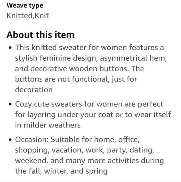 Zenana Outfitters Stormy Gray Cowl Neck Tulip Hem Wrap Knit Sweater Sz Medium - Picture 5 of 12